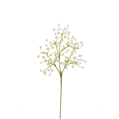 Lot de 48 - Tige artificielle de gypsophile X3, 51 cm - blanc 