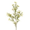 Lot de 36 - Tige artificielle de romarin X3 avec mini fleurs, 78 cm - jaune vert 
