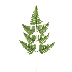 Lot de 144 - Tige artificielle de fougère X7, 58,5 cm - vert 