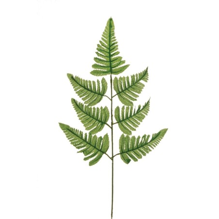 Lot de 144 - Tige artificielle de fougère X7, 58,5 cm - vert 