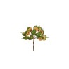 Lot de 144 - Bouquet pic artificiel de demi-pommes X12, 11 cm - vert 