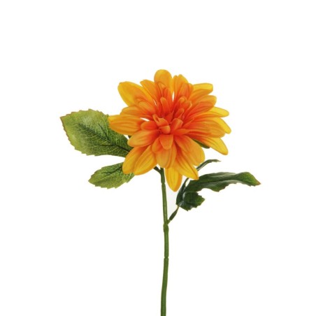 Lot de 48 - Pic artificiel de dahlia, 30 cm - jaune 
