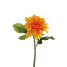 Lot de 48 - Pic artificiel de dahlia, 30 cm - jaune 