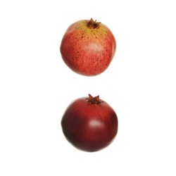 Lot de 36 - Grenade artificielle toucher réel, 8,5 cm - rouge foncé rouge clair 