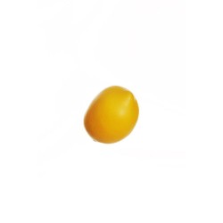 Lot de 36 - Citron artificiel toucher réel, 8 cm - jaune 
