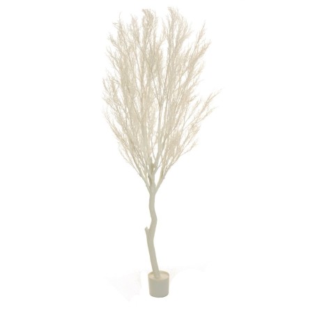 Lot de 2 - Plante artificielle Winter White en pot, 250 cm - blanc 