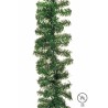 Lot de 16 - Guirlande artificielle de pin ignifugée, 270 cm - vert 