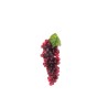 Lot de 12 - Mini grappe artificielle de raisins ronds X148, 19 cm - rouge 
