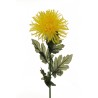 Lot de 36 - Chrysanthème araignée artificiel, 80 cm - jaune 