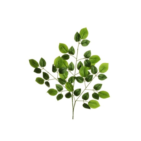 Lot de 480 - Tige artificielle de feuilles de rose X3, 62 cm - vert 