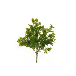 Lot de 24 - Buisson artificiel de persil aromatique X6, 37 cm - vert 