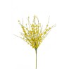 Lot de 24 - Buisson artificiel de genêt X5, 47 cm - jaune 