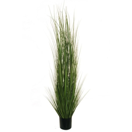 Lot de 2 - Plante artificielle d'herbe en pot, 180 cm - vert clair 