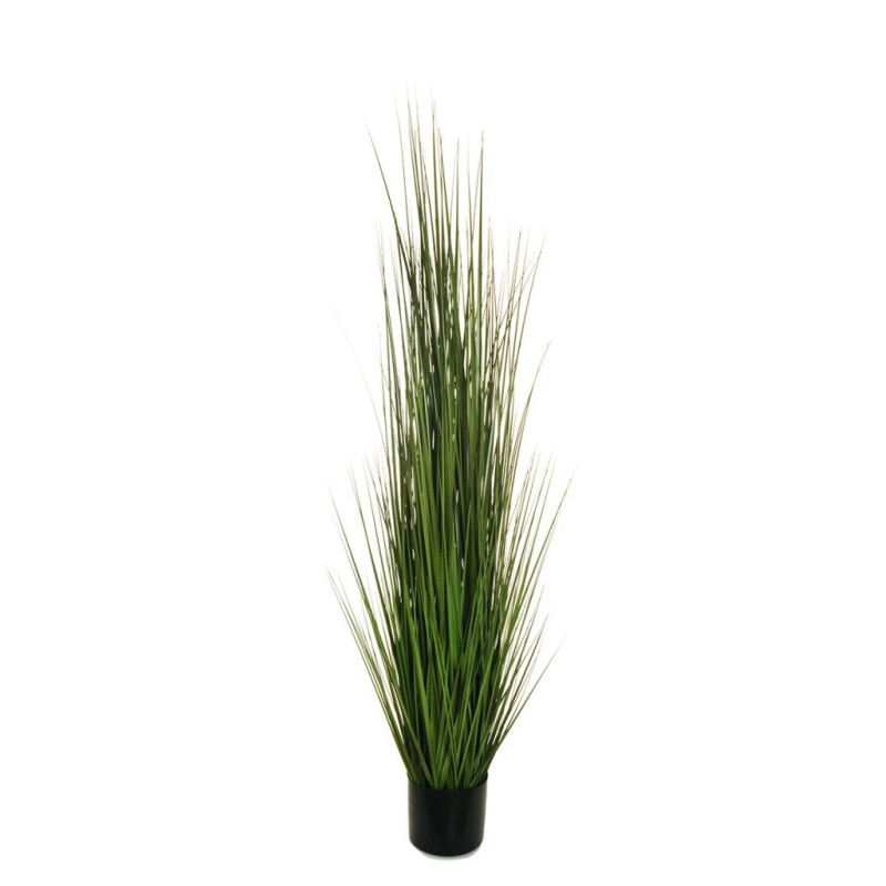 Lot de 4 - Plante artificielle d'herbe en pot, 150 cm - vert clair 