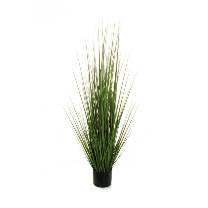 Lot de 4 - Plante artificielle d'herbe en pot, 120 cm - vert clair 