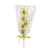 Lot de 24 - Tige artificielle de mimosa X62, 56 cm - jaune 