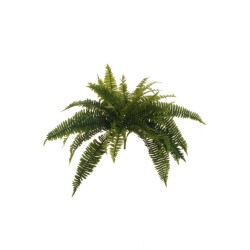 Lot de 6 - Buisson artificiel de fougère de Boston, 60 cm - vert 