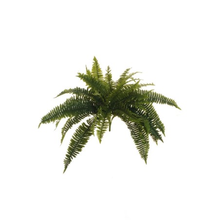 Lot de 6 - Buisson artificiel de fougère de Boston, 60 cm - vert 