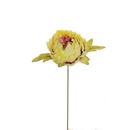 Lot de 36 - Pic artificiel de pivoine, 34,5 cm - mauve vert 
