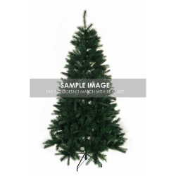 Sapin de Noël artificiel Cavalese ignifugé, 120 cm - vert 