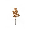 Lot de 48 - Pic artificiel de baies, 19,5 cm - or 