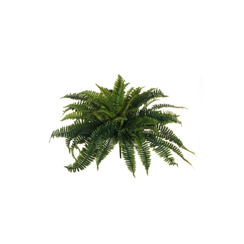 Lot de 6 - Buisson artificiel de fougère de Boston, 66 cm - vert 