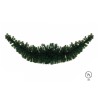 Lot de 8 - Guirlande artificielle de pin ignifugée, 270 cm - vert 