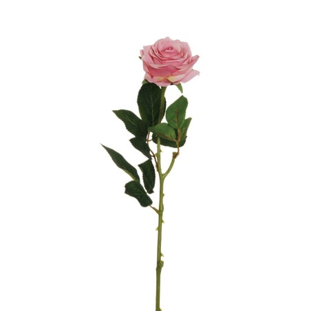Lot de 24 - Rose Equateur artificielle, 65 cm - mauve 