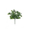 Lot de 12 - Buisson artificiel de gui X7 avec baies, 34 cm - vert 