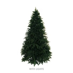 Sapin de Noël artificiel Lavaredo lumineux 380 LED, 210 cm - vert 