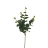 Lot de 36 - Tige artificielle d'eucalyptus X4, 62 cm - vert 