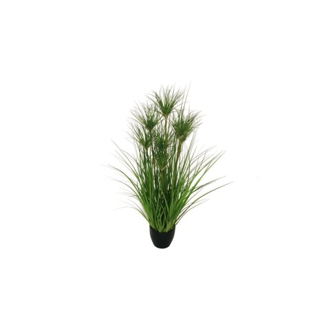 Lot de 6 - Plante artificielle de papyrus en pot, 95 cm - vert 