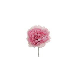 Lot de 36 - Tête artificielle de pivoine, D. 14 cm - rose 