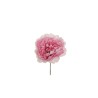 Lot de 36 - Tête artificielle de pivoine, D. 14 cm - rose 