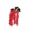 Lot de 24 - Buisson suspendu artificiel de glycine X5, 56 cm - fuchsia 