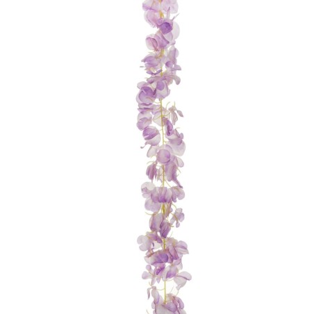 Lot de 432 - Mini guirlande artificielle de glycine, 90 cm - lilas 