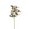 Lot de 24 - Tige artificielle de rose Lady X3, 69 cm - saumon vert clair 