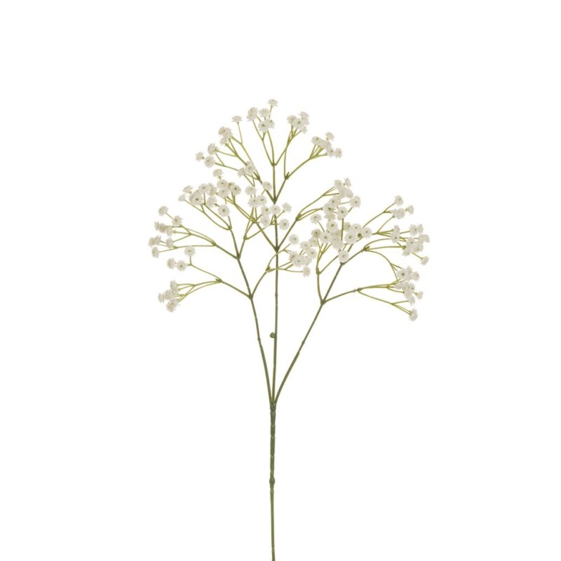 Lot de 36 - Tige artificielle de gypsophile X3, 69,5 cm - blanc 