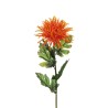 Lot de 36 - Chrysanthème araignée artificiel, 80 cm - orange 
