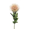 Lot de 36 - Chrysanthème araignée artificiel, 80 cm - pêche violet 