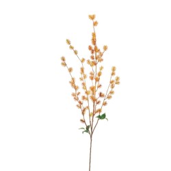Lot de 12 - Branche artificielle d'aigremoine X4, 91 cm - orange foncé jaune 