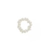 Lot de 48 - Couronne de bougie artificielle de baies, D. 11 cm - blanc 