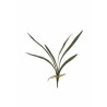 Lot de 36 - Feuilles artificielles d'orchidée Cymbidium toucher réel X6, 57 cm - vert 