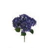 Lot de 12 - Buisson artificiel d'hortensias X5, 48 cm - violet 