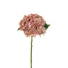Lot de 12 - Hortensia artificiel Juliette, 50 cm - mauve crème 