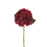 Lot de 12 - Hortensia artificiel Juliette, 50 cm - fuchsia violet 