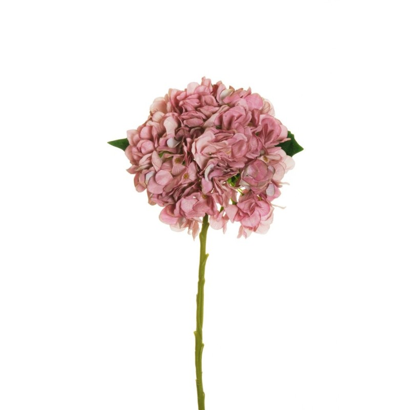 Lot de 12 - Hortensia artificiel Juliette, 50 cm - rose 