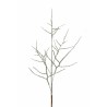 Lot de 12 - Branche artificielle métallisée, 82 cm - argent 