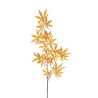 Lot de 24 - Tige artificielle d'érable X2, 89 cm - jaune d'automne 