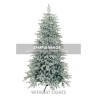 Sapin de Noël artificiel Palla Bianca enneigé, 150 cm - blanc 